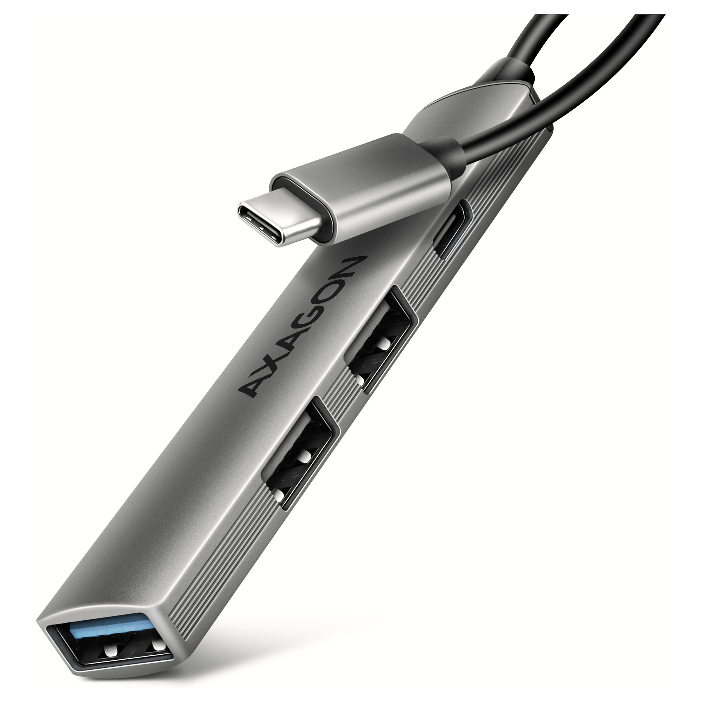 Hub USB-A AXAGON HMA-GL3A, 3× USB-A 5Gbps, Gigabit Ethernet, microSD - Zezë 9