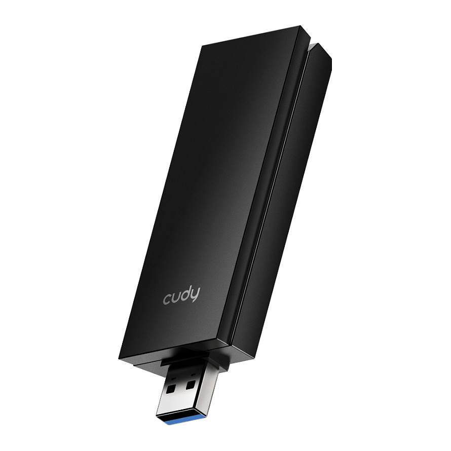 Cudy WU5400 AX5400 Wi-Fi 6E Tri-Band USB 3.0 574+2402+2402Mbps – E Zezë 2