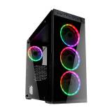 Kasë PC Kolink Citadel Mesh ATX ARGB / Midi Tower / E-ATX / 4x 120mm ARGB/PWM Fan / Tempered Glass - Zezë