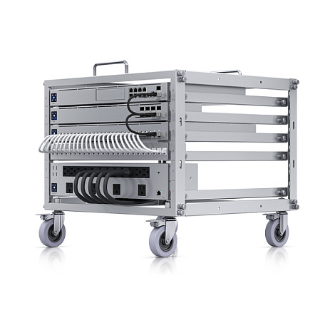 Ubiquiti UniFi Toolless Mini Rack U-Rack-6U-TL / 6U / 19" / Open Frame / me Rrota – Silver 2