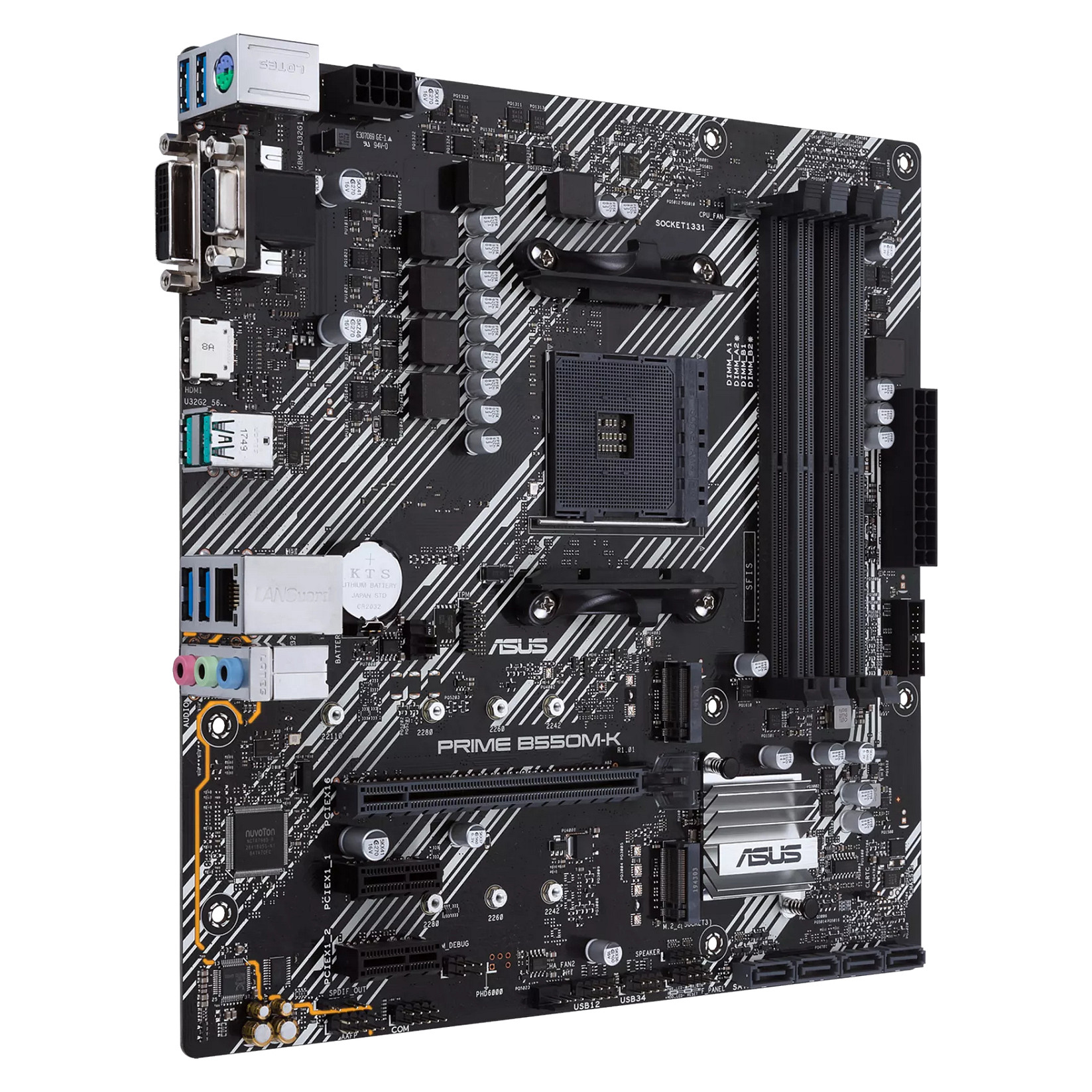Pllakë Amë MB ASUS PRIME B550M-K thumbnail 2