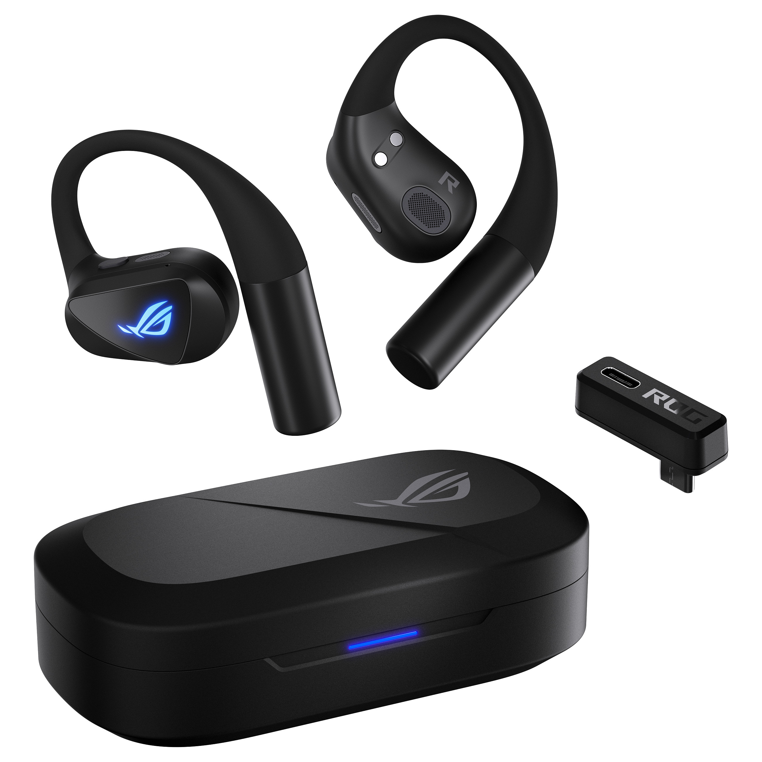Kufje Gaming ASUS ROG Cetra Open / Wireless / 2.4 GHz + Bluetooth / Open-Ear / 20–20.000 Hz - Zezë 3