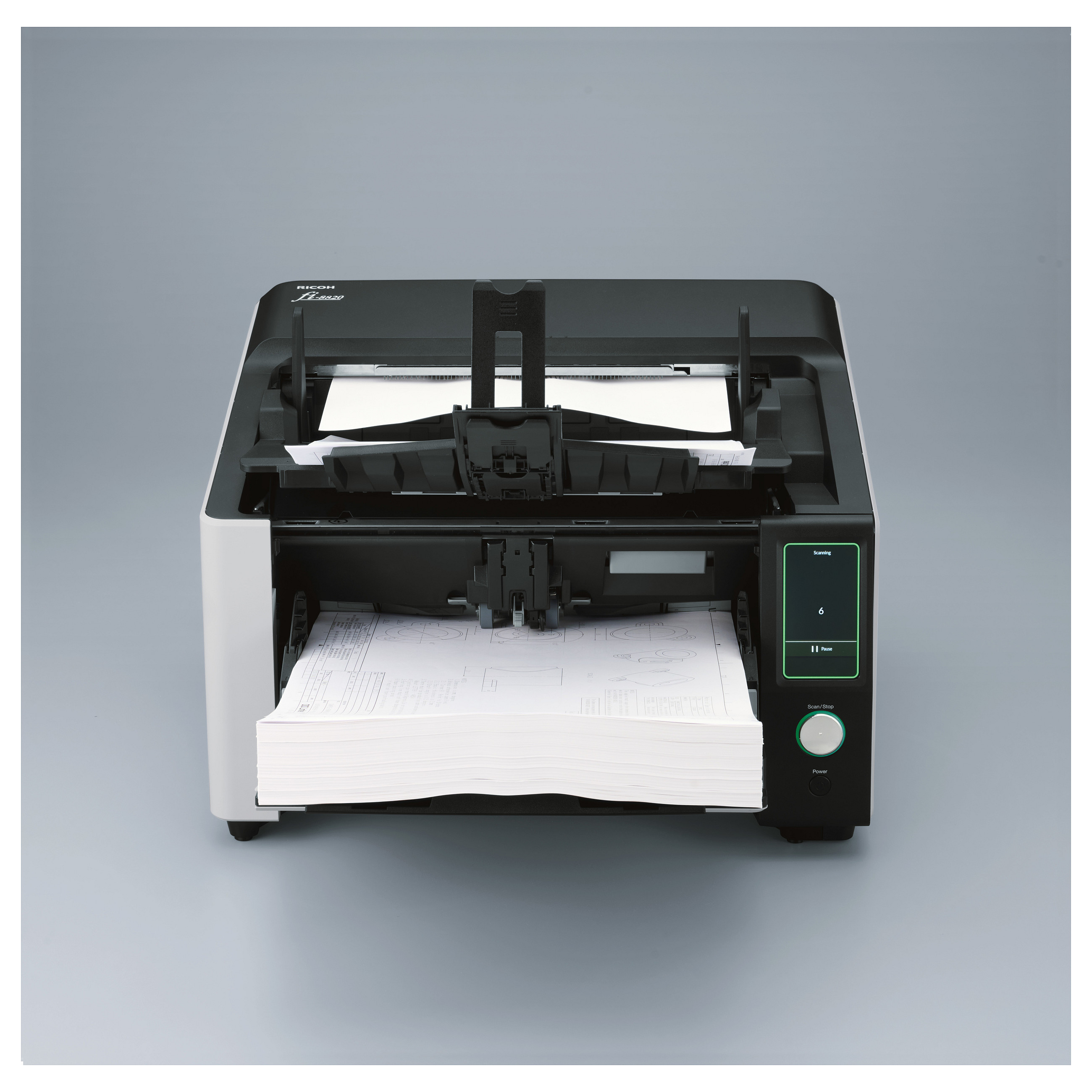 Skaner RICOH fi-8820 / A3 / Document Scanner - Bardhë thumbnail 2
