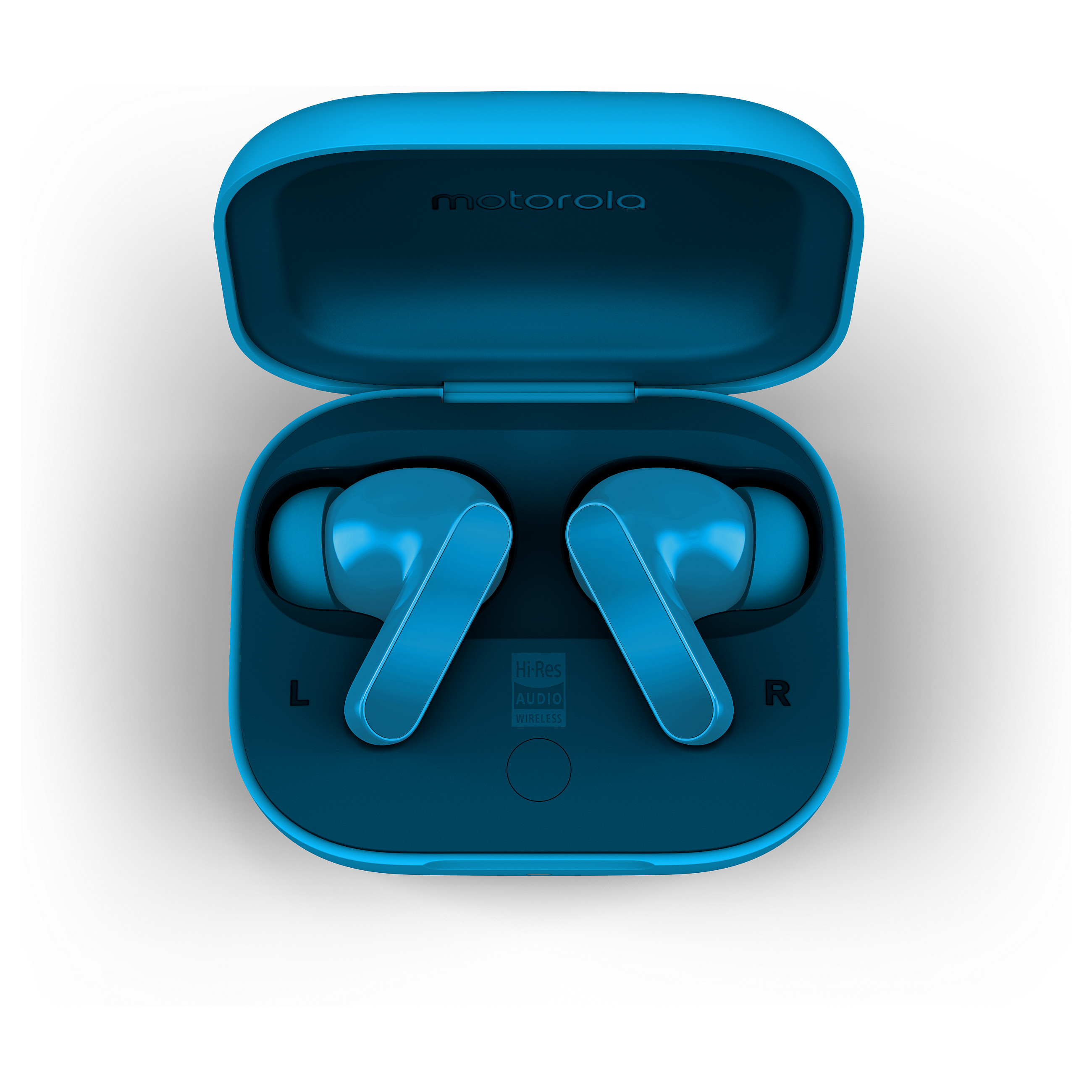 Kufje pa kabllo Motorola moto buds bass / TWS / Bluetooth 5.3 / 12.4mm / Dynamic ANC / Hi-Res Audio / 3 Mikrofona - Blu 10