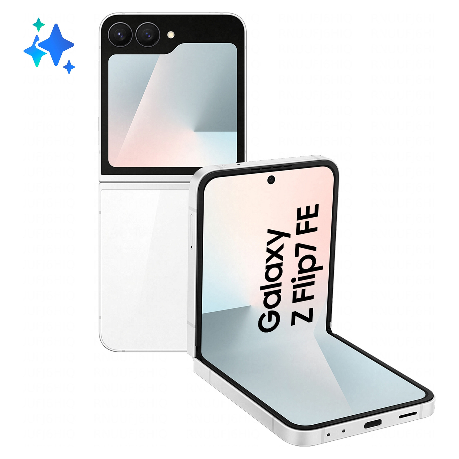 Telefon, Samsung Galaxy Z Flip7 FE 5G Dual Sim 8RAM 128GB white 2