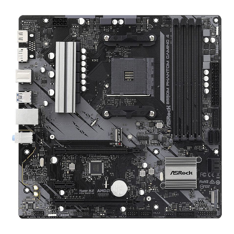Pllakë Amë AM4 ASRock B550M Phantom Gaming 4 thumbnail 2