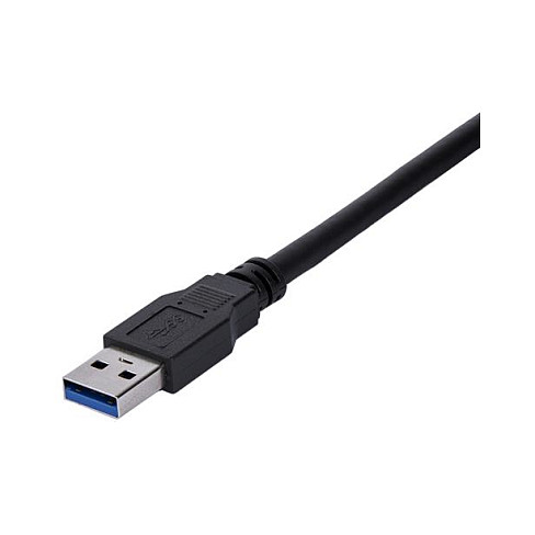 Kabllo USB StarTech.com USB3SEXT1MBK, USB 3.0, USB-A Mashkull në USB-A Femër, 5Gbps, 1m - Zezë 2
