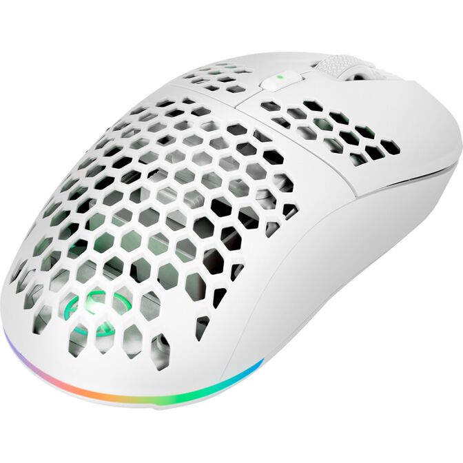 Maus Gaming GAMIAC PX71 / PixArt PMW3335 / 16,000 DPI / 71g / 2.4GHz Wireless / USB-C - Bardhë 2