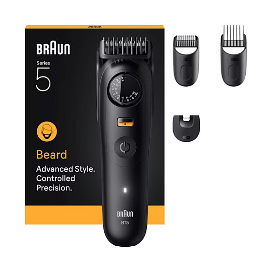 Trimer për Mjekër Braun Series 9 BT9560, 52 Nivele, Wet & Dry – Zezë/Gri 2