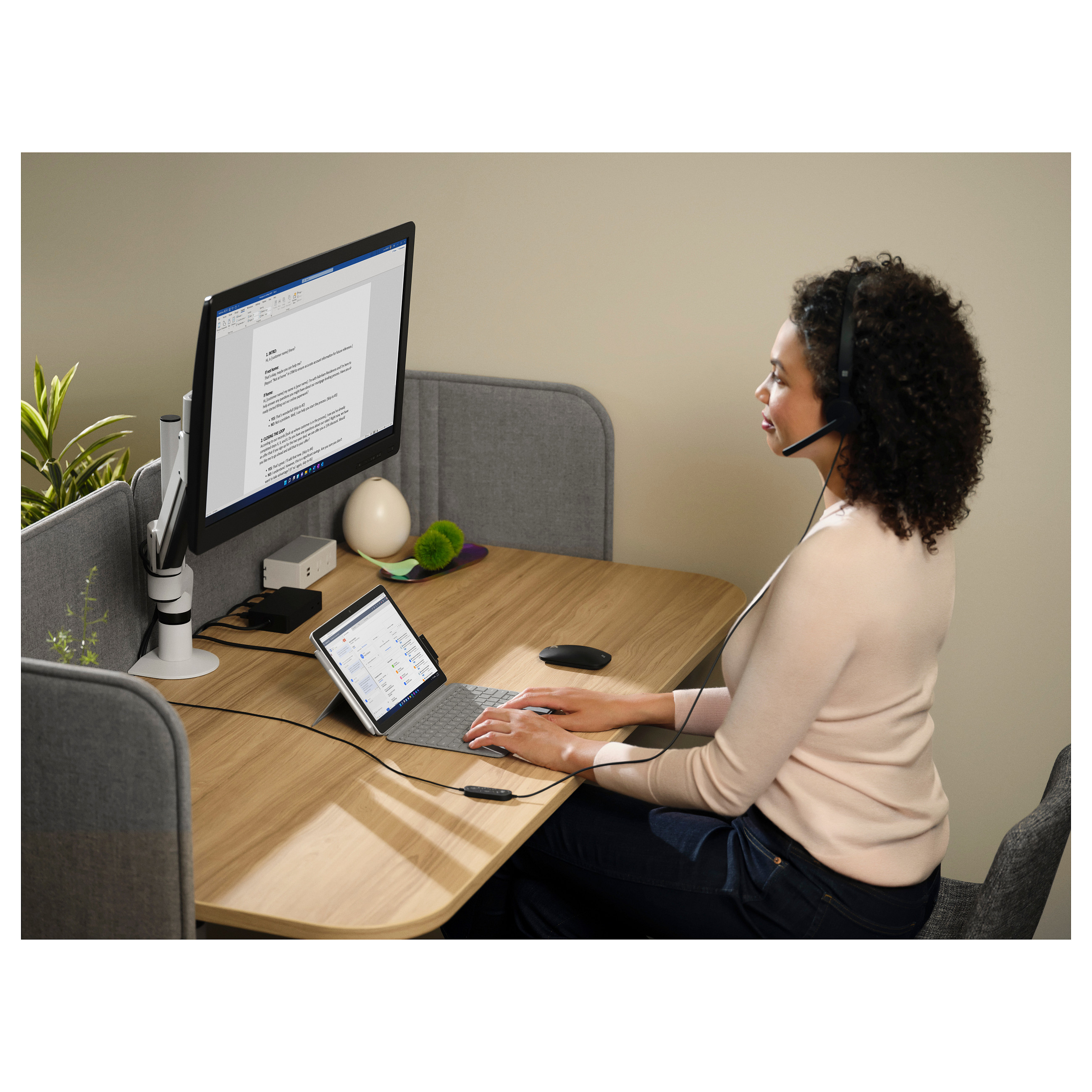 Kufje me kabllo Microsoft Modern USB-C Headset / On-Ear / USB-C / Mikrofon / 1.8 m – Zezë 6
