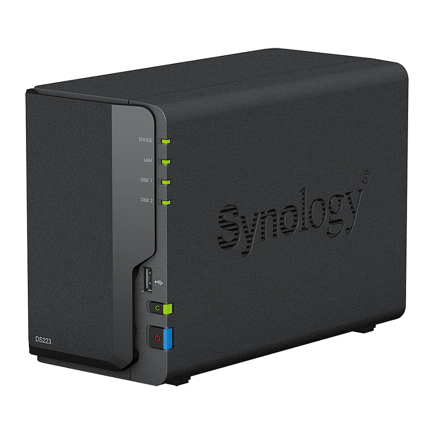 Synology DiskStation DS223 2-Bay NAS Realtek RTD1619B Quad-Core 1.7GHz 2GB DDR4 1GbE – E Zezë 3