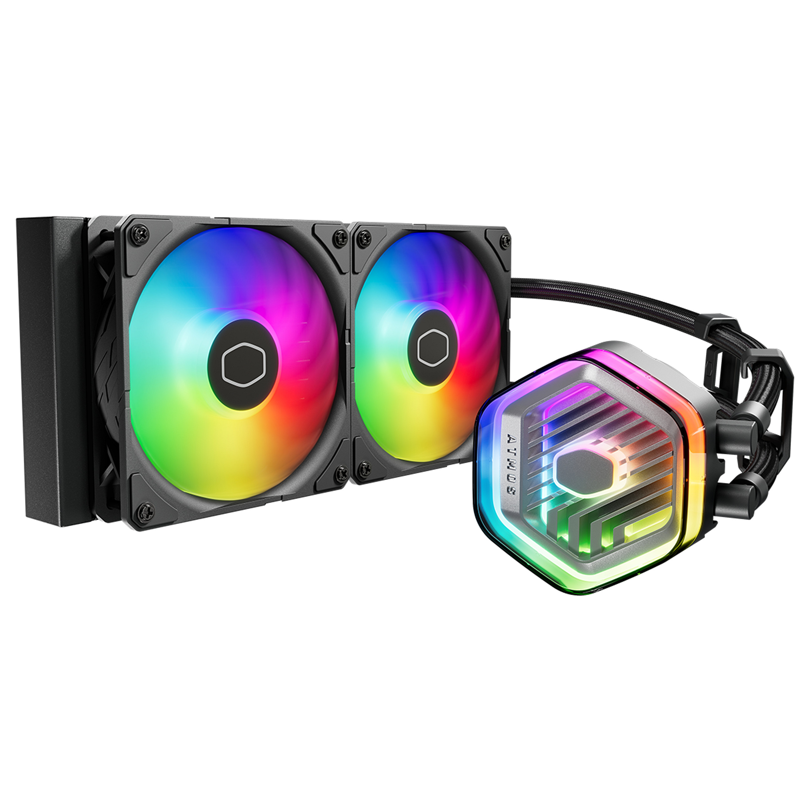 Ftohës për Procesor Cooler Master MasterLiquid 240 ATMOS / 240mm / AIO / ARGB – Zezë