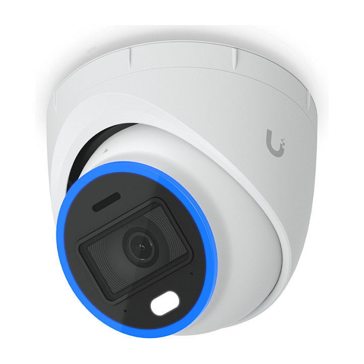Ubiquiti UniFi AI Turret – 4K 8MP PoE+ IP Camera, 2.5mm Fixed Lens, 109.9° FOV, IR 40m, IP66, IK08, White, UVC-AI-Turret-W
