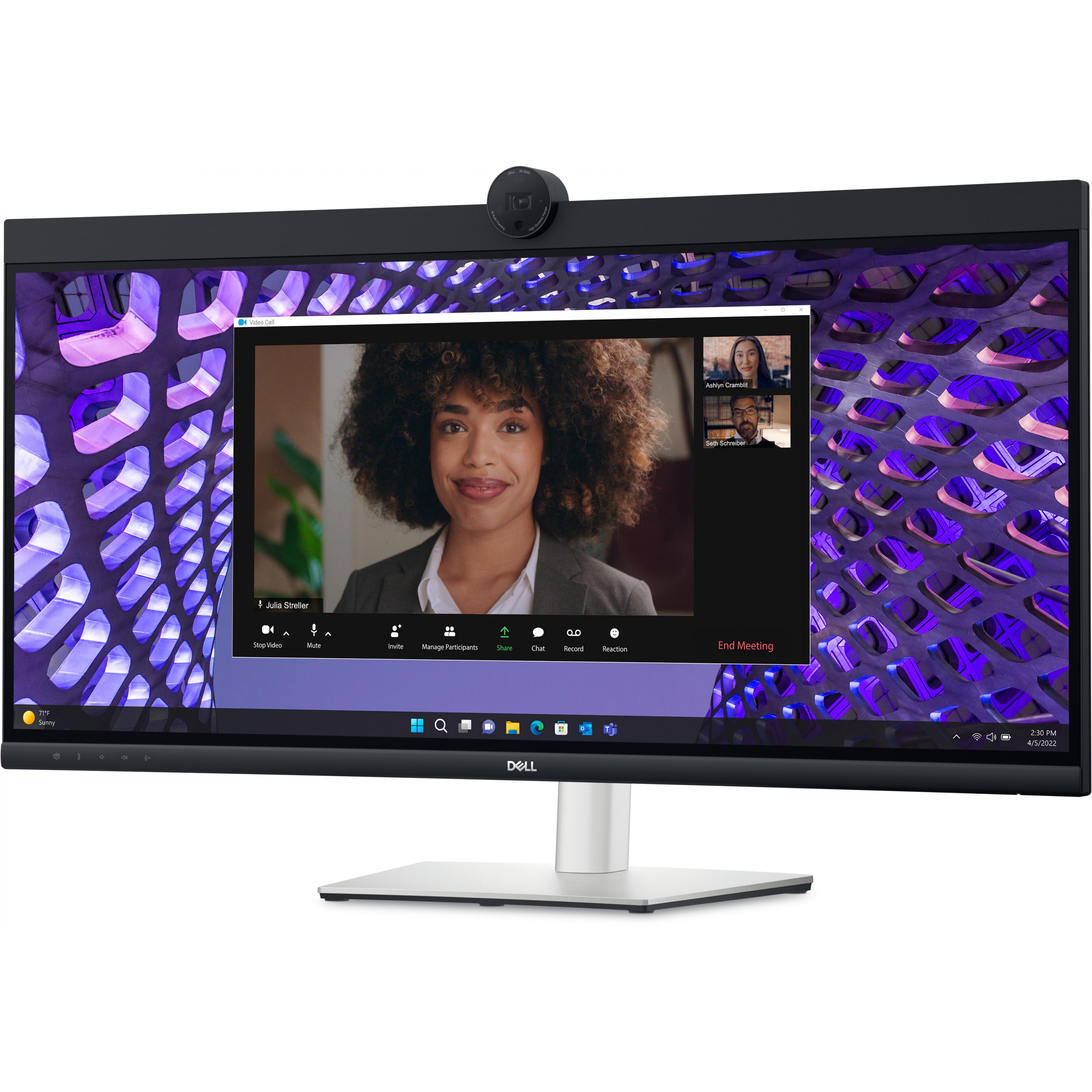 Dell P3424WEB - LED monitor - curved - 34" 2