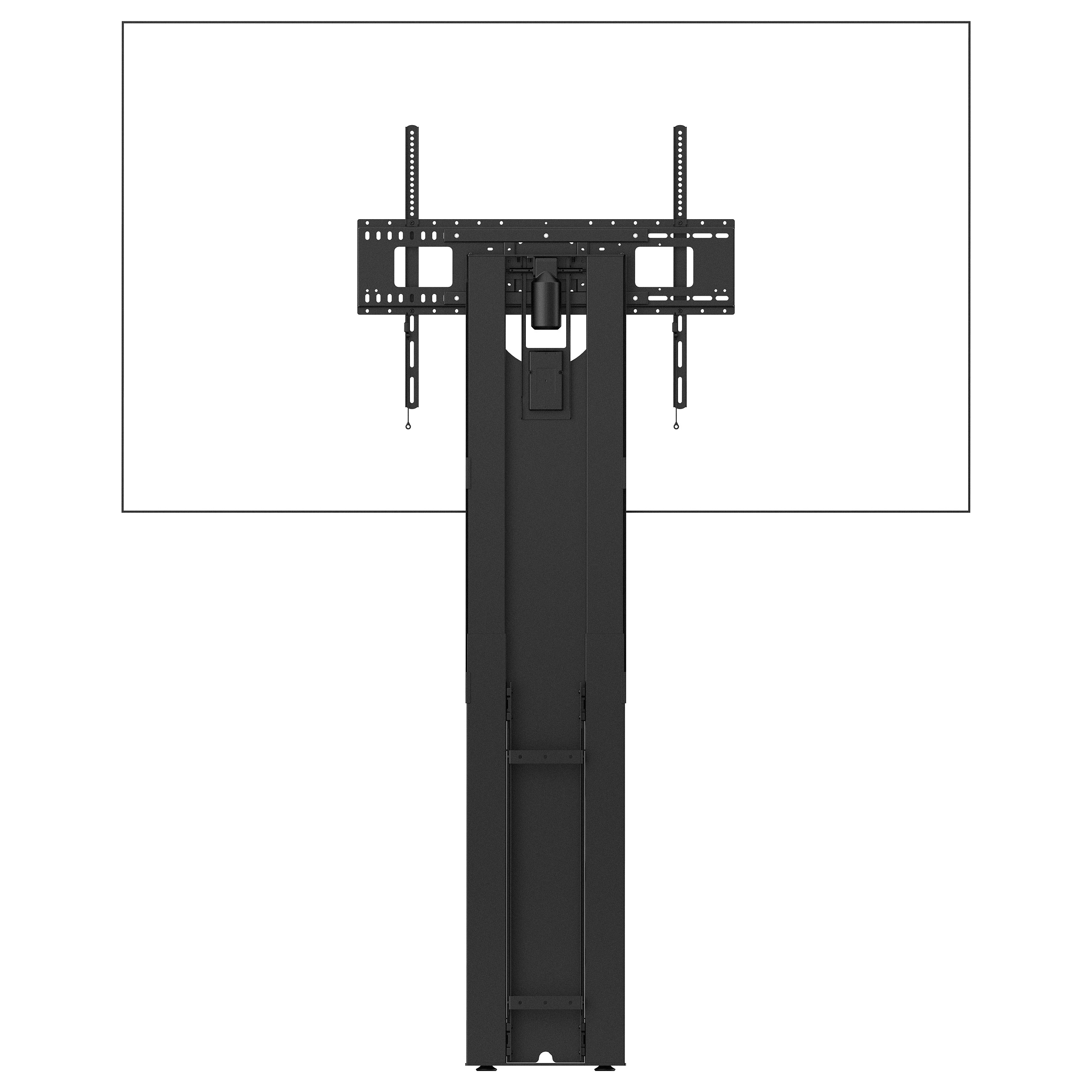 Mbajtëse për Monitor Vision VFM-F50, Motorike, deri në 100", 95kg, VESA 800x600mm, Rregullim 800mm - Zezë 8