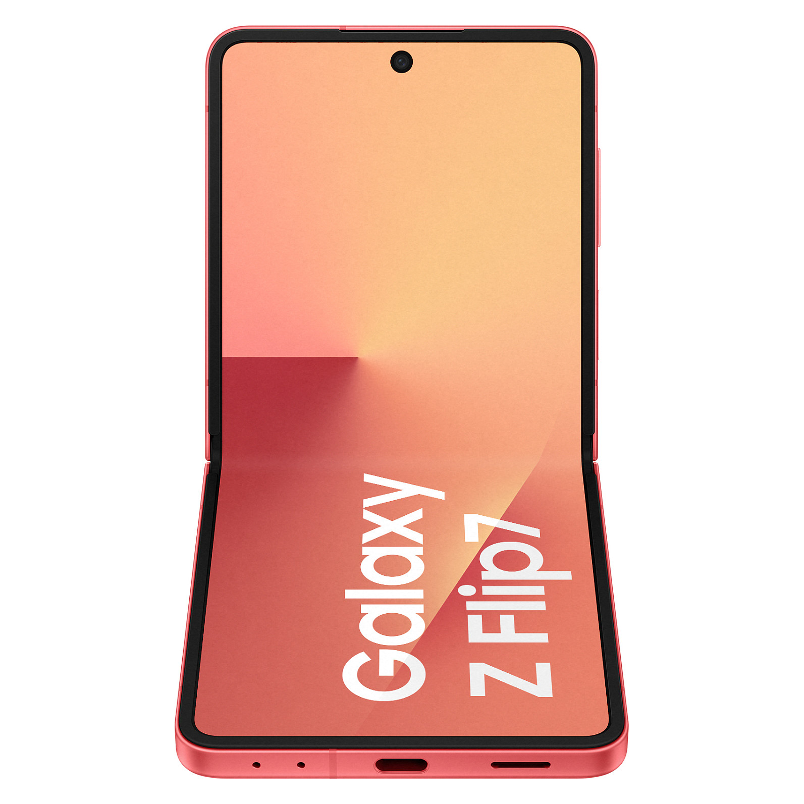 Telefon Android Samsung Galaxy Z Flip7 / Dynamic AMOLED 2X 120Hz / 12GB / 512GB / 5G - Coral Red 3