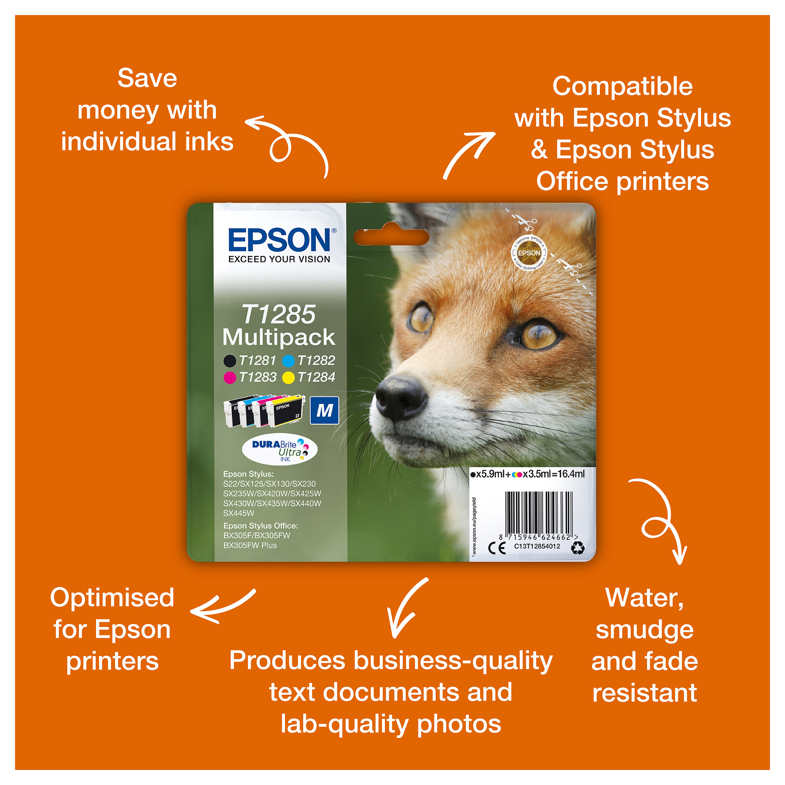 INK Epson T1282 C13T12824012 – Blu thumbnail 3