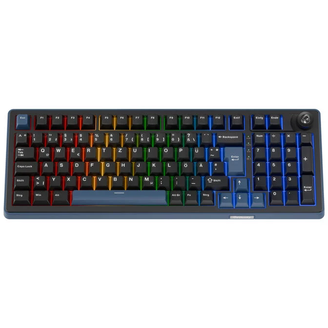 Tastierë Gaming Ducky OK-M 65 / 65% / Mekanike / KTT Linear / Hot-Swap / RGB / USB-C - Zezë 10
