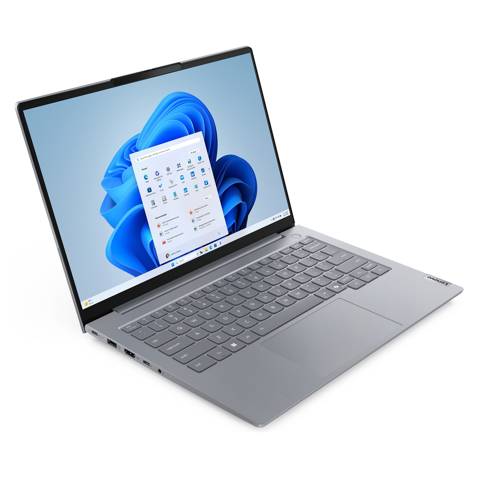 Laptop Lenovo ThinkBook14 G8 / Ultra 9 185H / 16GB DDR5 / 512GB / 14" WUXGA IPS AG 60Hz / Intel Arc Graphics / DE  - Gri e Hpaur 2