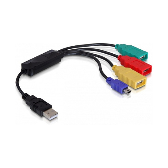 HUB DeLOCK 63171 USB 3.2 HUB 4-Port 4xUSB 3.2 8