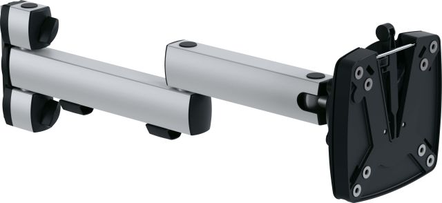 Mbajtëse për Monitor Novus 1.2 TSS Folding Arm II / 1 Monitor / deri 10kg / VESA 75x75 & 100x100 / QuickRelease / 450mm - Argjend/Hiri