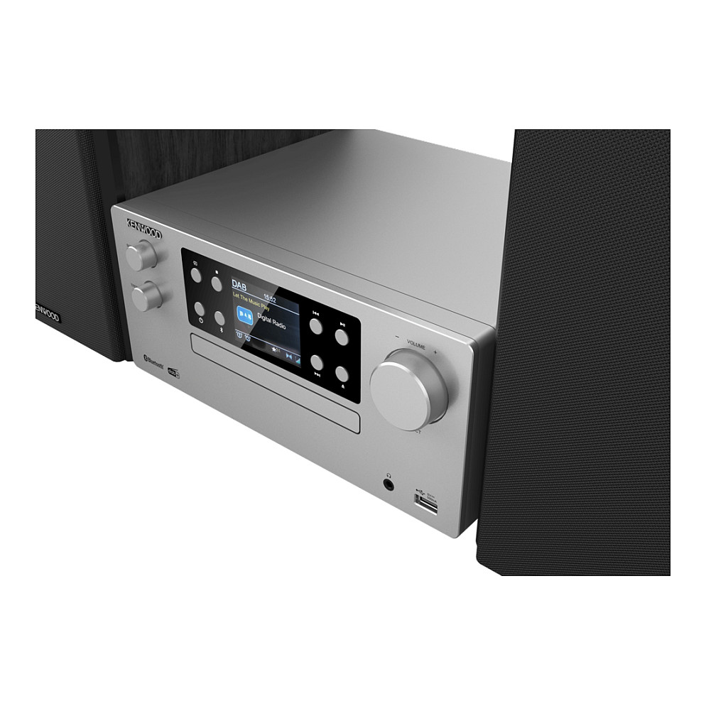 Sistem Audio për Shtëpi Kenwood M-925DAB-S, 50 W, DAB+, FM, RDS, Dalje për Kufje 3.5 mm - Zezë, Argjend 7
