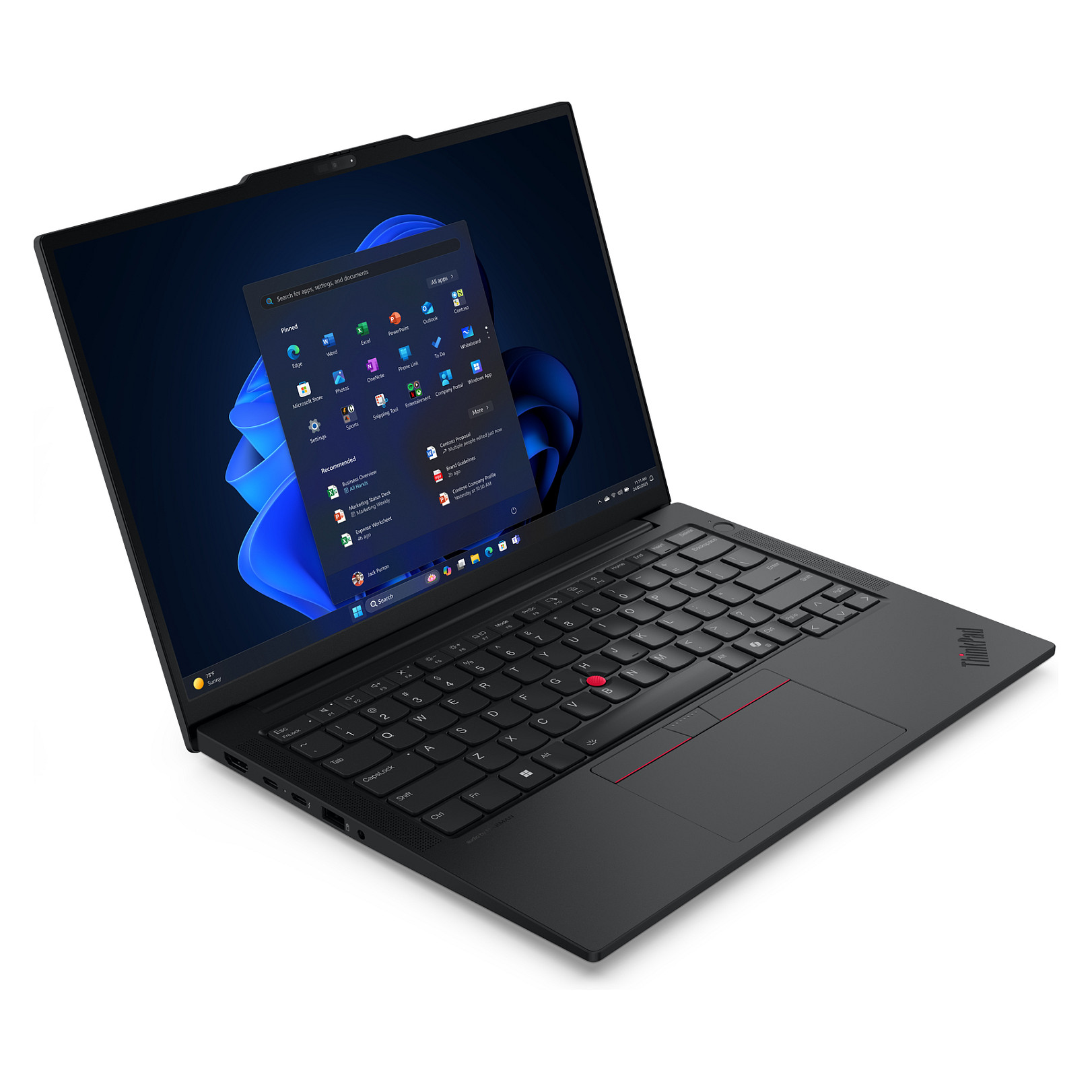 Laptop Lenovo ThinkPad E14 G7 / Ultra 5 228V / 32GB LPDDR5x / 512GB / 14" WUXGA IPS LED / Intel Arc Graphics 130V / W11 Pro / DE  - Zezë 3