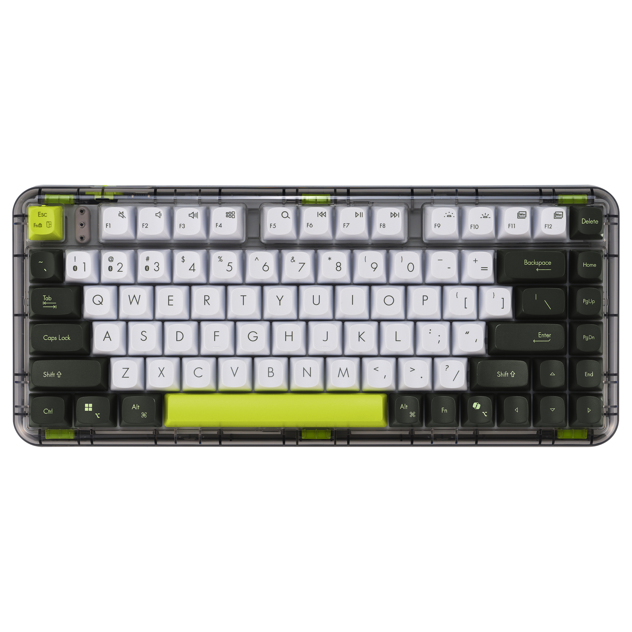 Tastierë pa kabllo ASUS Jelly 75 KD201 / US Language / Volt Green