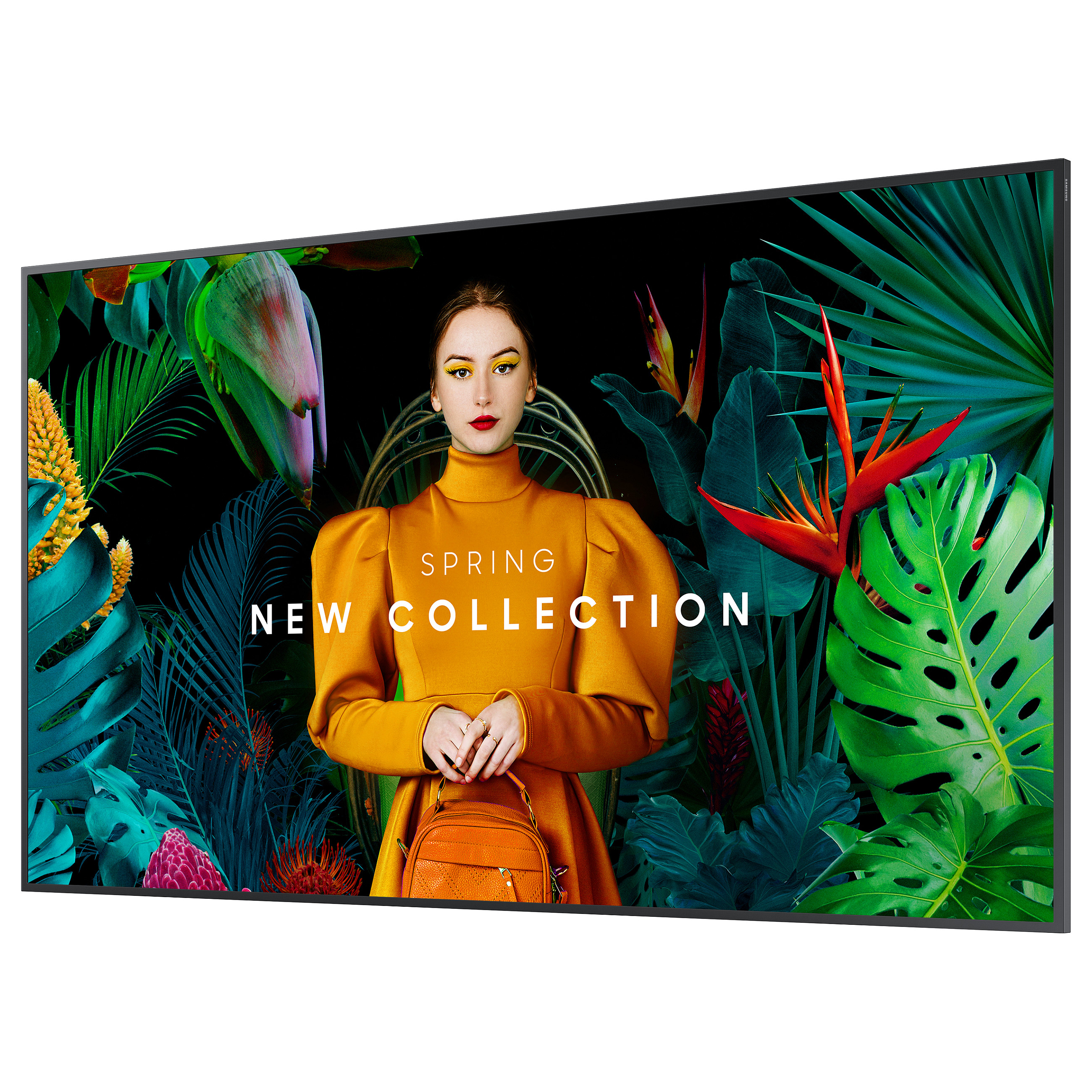 Televizor 4K Ultra HD SAMSUNG 138.68cm/55" (3840x2160) Samsung LH55QMCEBGCXEN 16:9 4K UHD LED 8ms Digital Signage 24/7 3x HDMI DP USB LS WIFI LAN BT Zi 5