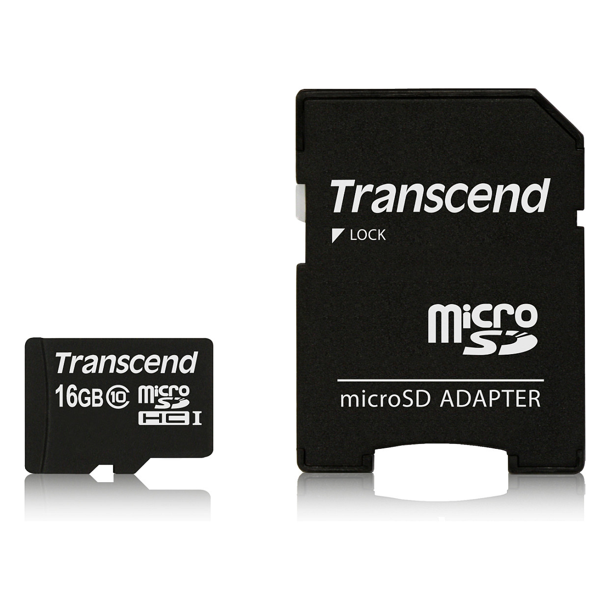 Kartë Memorie SD CARD 16GB Transcend MicroSDHC