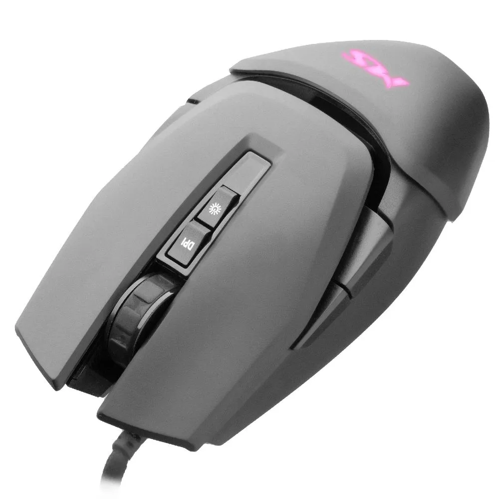 Maus Gaming MS NEMESIS C900 / Optical / 19000 DPI / USB / Kabllo / RGB / I zi 4