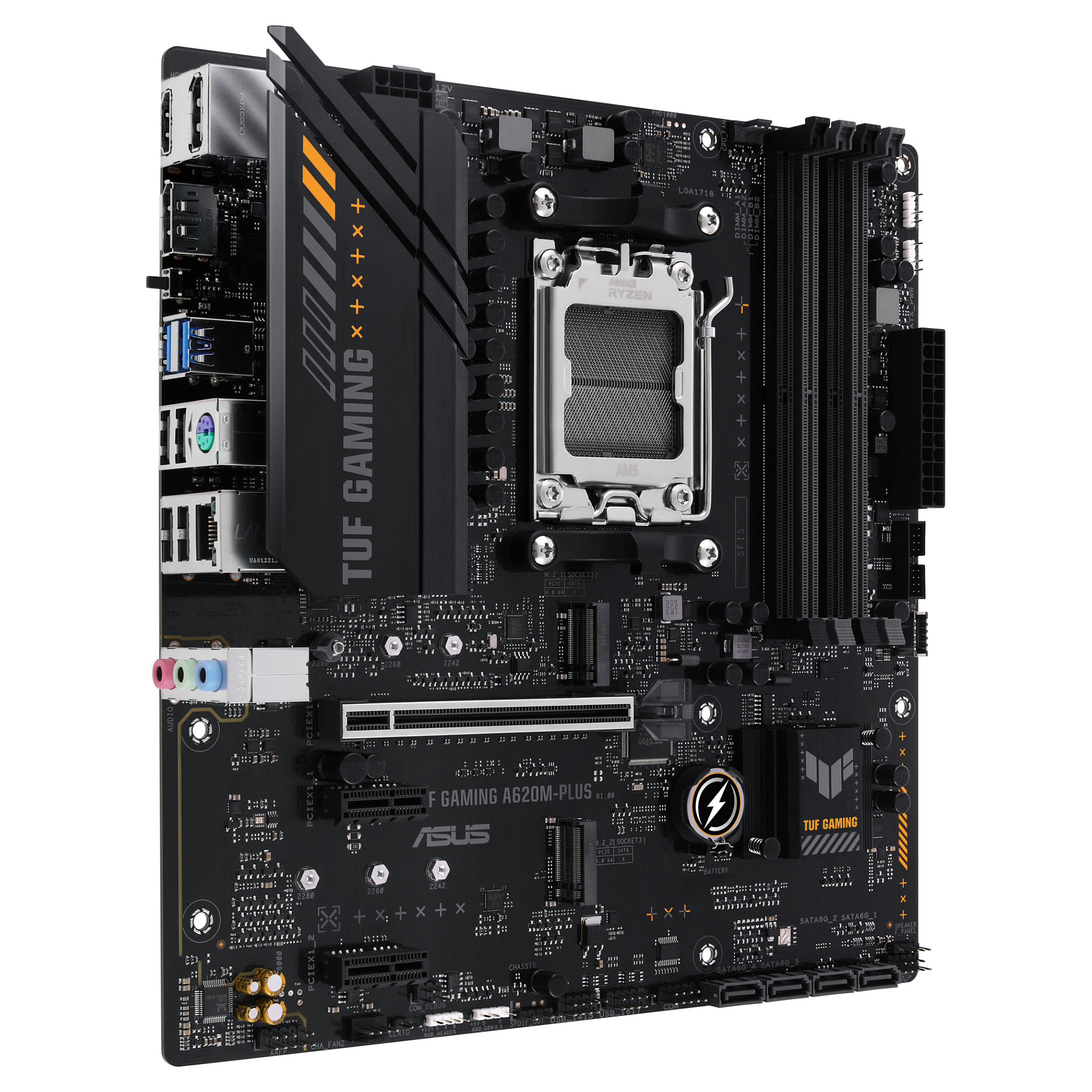 Pllakë Amë ASUS TUF GAMING A620M-PLUS thumbnail 3