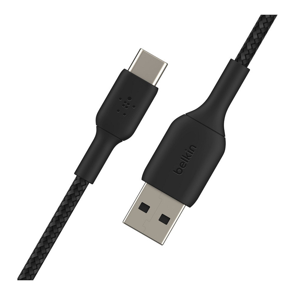 Kabllo USB Belkin BoostCharge / USB-A në USB-C / 1m - Zezë thumbnail 2