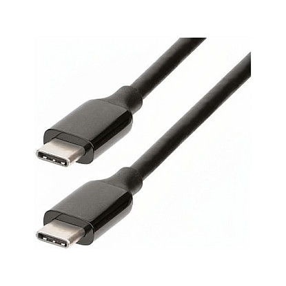 Kabllo USB MAXTRACK C510-1L, USB 3.1, USB-C Mashkull në USB-C Mashkull, 10Gbps, 1m - Zezë 2