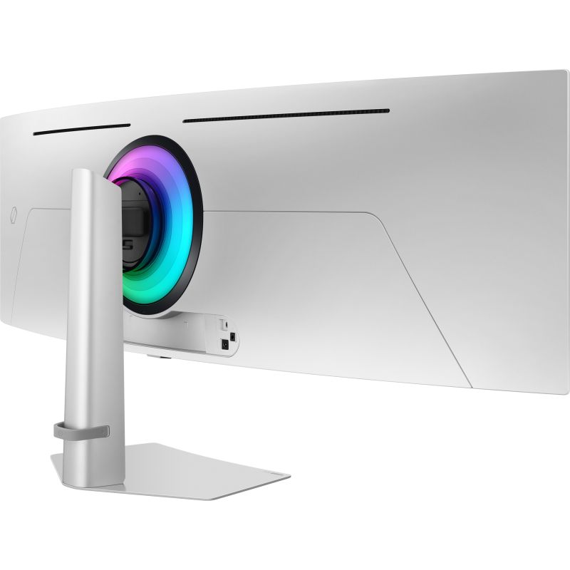 Monitor Gaming Samsung Odyssey OLED G9 G93SD 49″ / DQHD 5120×1440 / OLED / 240Hz / 0.03ms / Curved / USB C, HDMI, DP – Silver 4