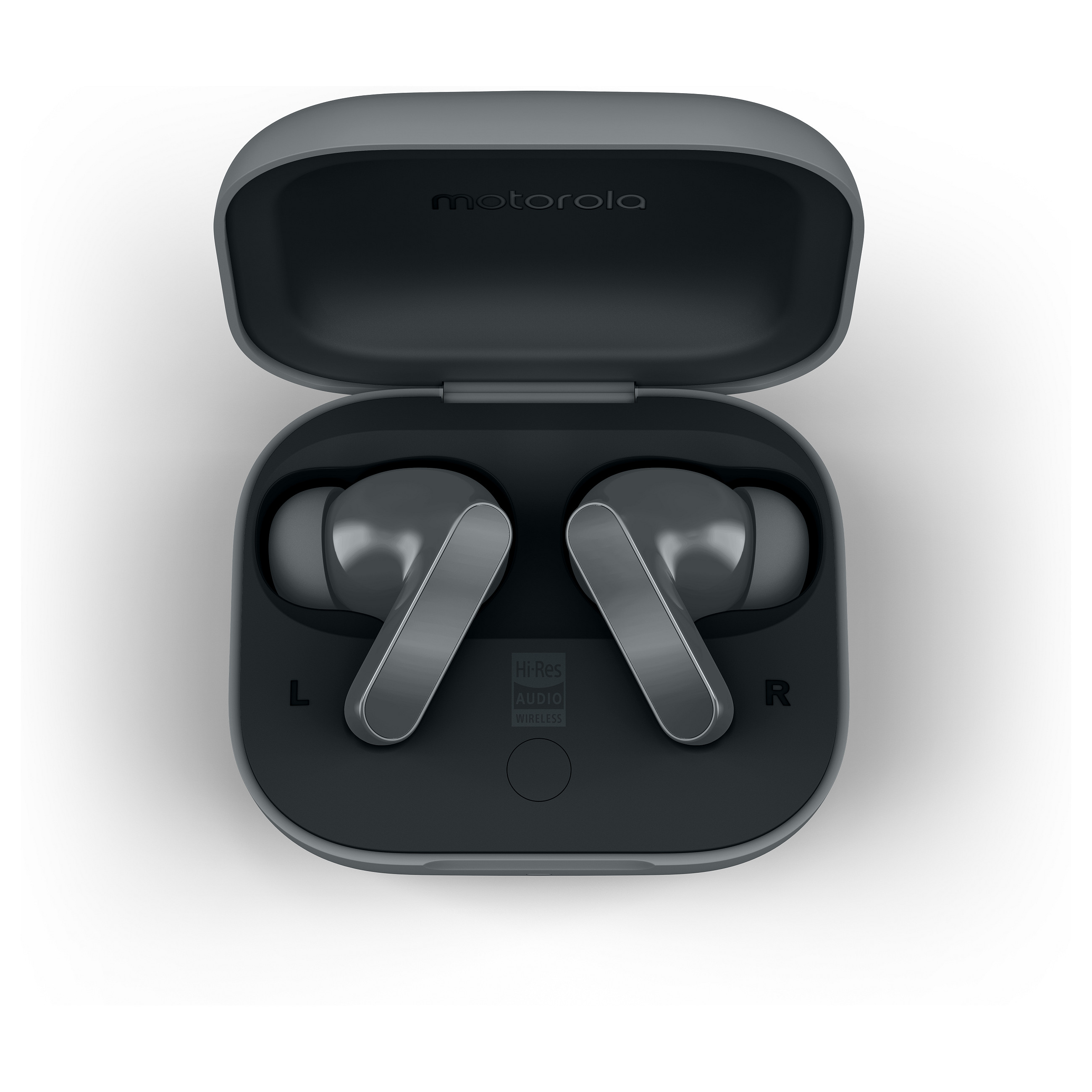 Kufje pa kabllo Motorola Moto Buds Bass / Bluetooth 5.3 / 12.4mm / ANC / Hi-Res Audio - Dark Shadow 10