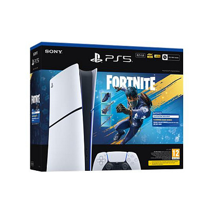 Konsolë Sony PlayStation 5 Slim Digital Edition, 1000049749, 825GB SSD, 4K, Wi-Fi 6, Bluetooth 5.1 - Bardhë, Zezë 3