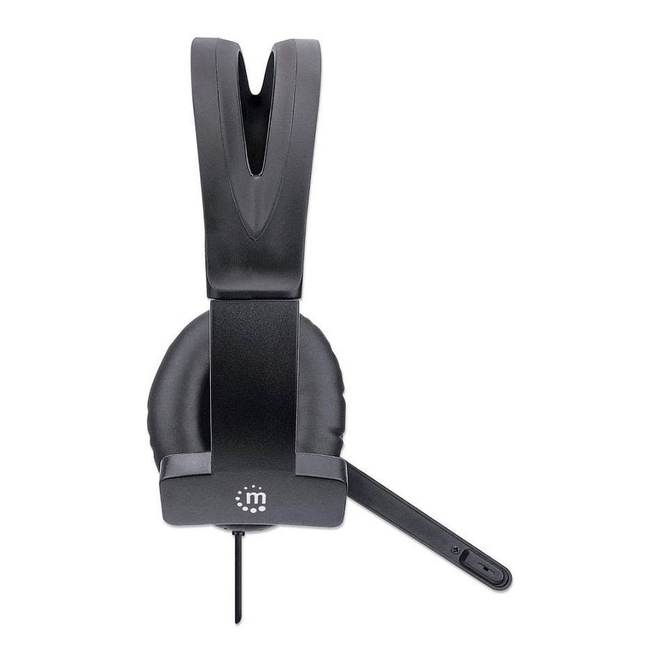 Kufje me kabllo Manhattan 179874 Mono / USB-A / Over-Ear - Zezë 5