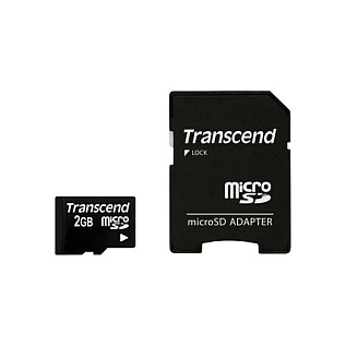 Kartë Memorie SD CARD Micro 2GB Transcend MLC thumbnail 2