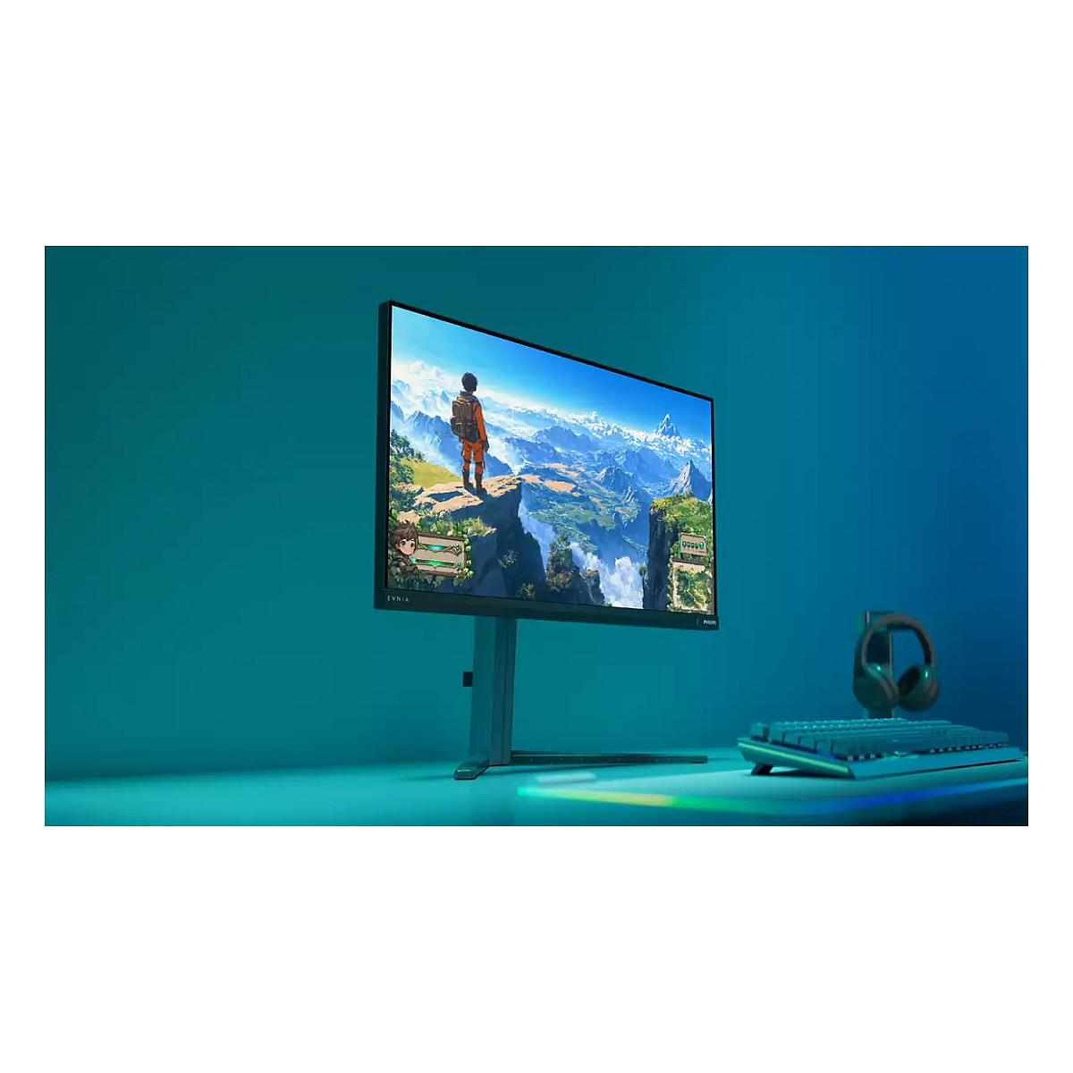 Monitor Gaming Philips 25M2N3200U 00 / 24.5" / Full HD Fast IPS / LCD / 240 Hz / 1 ms / HDMI+DP+HDCP - Gri thumbnail 3
