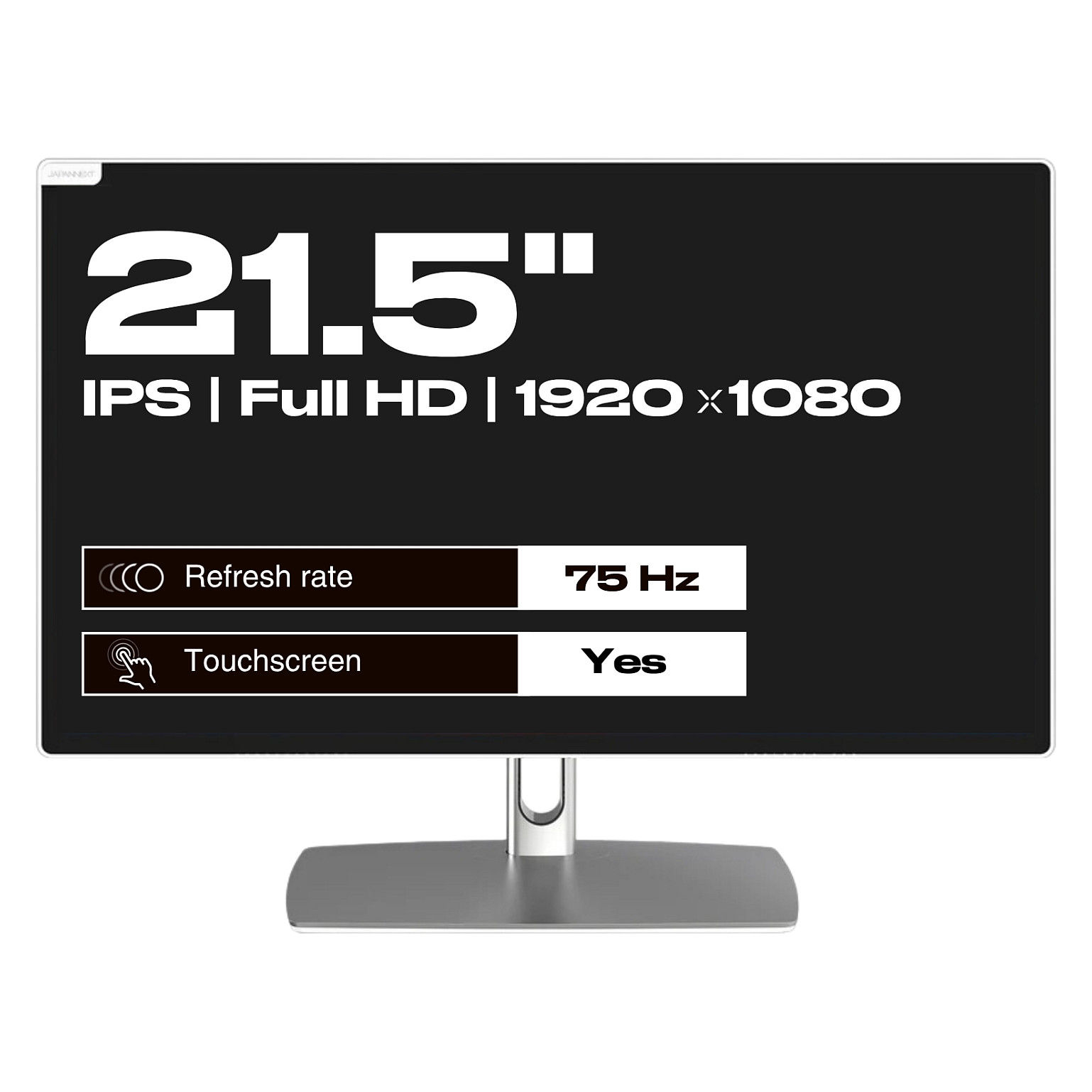 Monitor JapanNext / 21.5"/ Full HD IPS / LED / Touch / 75Hz / 8ms / HDMI+USB - Gri thumbnail 6