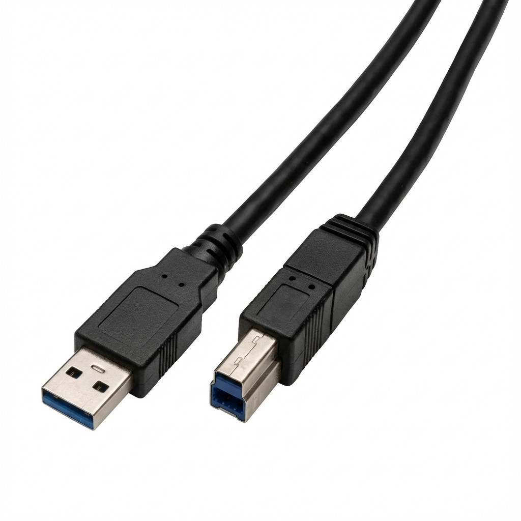 Kabllo USB Captiva / USB-A në USB-B / 2m - Zezë