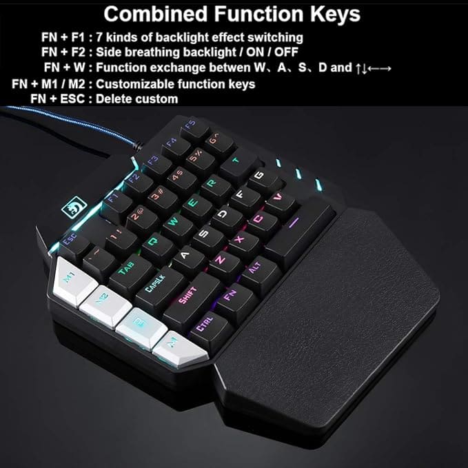 Tastierë Gaming LexonElec K109 / Mekanike / Anti-Ghosting / LED / E zezë 3