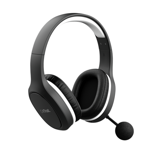 Kufje Gaming Trust GXT 391 Thian / Wireless + Wired / 5.8GHz + 3.5mm / Over-Ear / 40mm Drivers – Zezë 3
