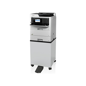 Dollap Mbështetës Epson 7112285, Medium Cabinet, për Printerë WorkForce Pro - Bardhë dhe Zezë 6
