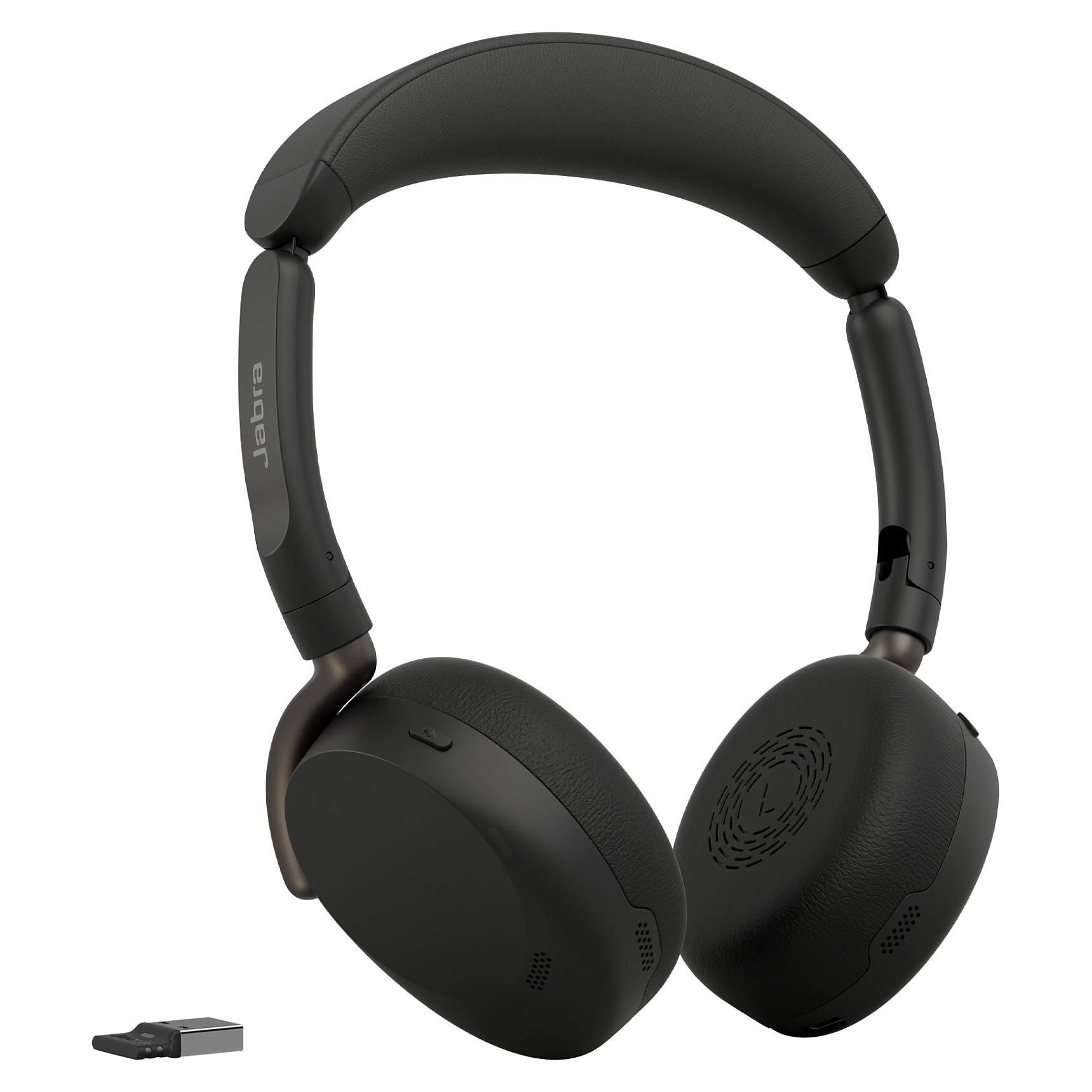 Kufje pa kabllo Jabra Evolve3 65 Flex UC / Bluetooth 5.3 / USB-A / 28mm / ANC / 16.5 orë - Zezë 3