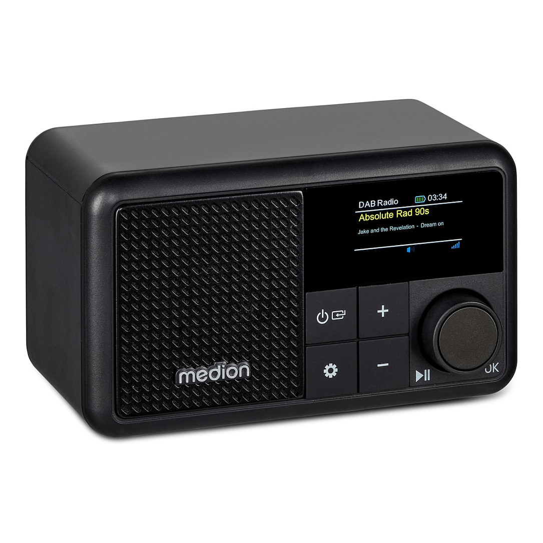 Radio Portative MEDION LIFE S66822,DAB+ ,FM, TFT , 2W, IPX1 - Zezë 3