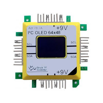 ALLNET BrickRknowledge I2C Mini OLED Display – Educational Electronics & IoT Display Module