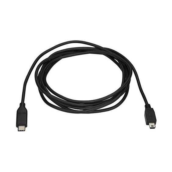 Kabllo USB StarTech.com USB2CMB2M / USB-C në Mini-USB B / USB 2.0 / 480 Mbit/s / 2m - Zezë thumbnail 3