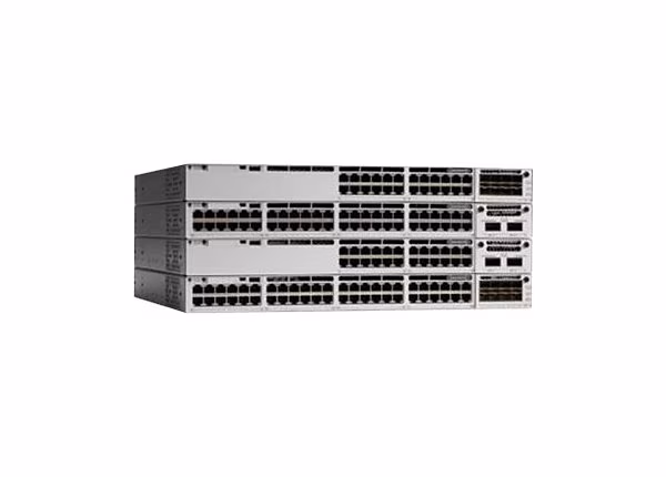 Switch Cisco Catalyst C9300-48U-E, 48x Gigabit Ethernet UPOE, Switching Capacity 256Gbps, Layer 3 Managed, Network Essentials, StackWise-480, Rackmount 1U - Hiri thumbnail 3